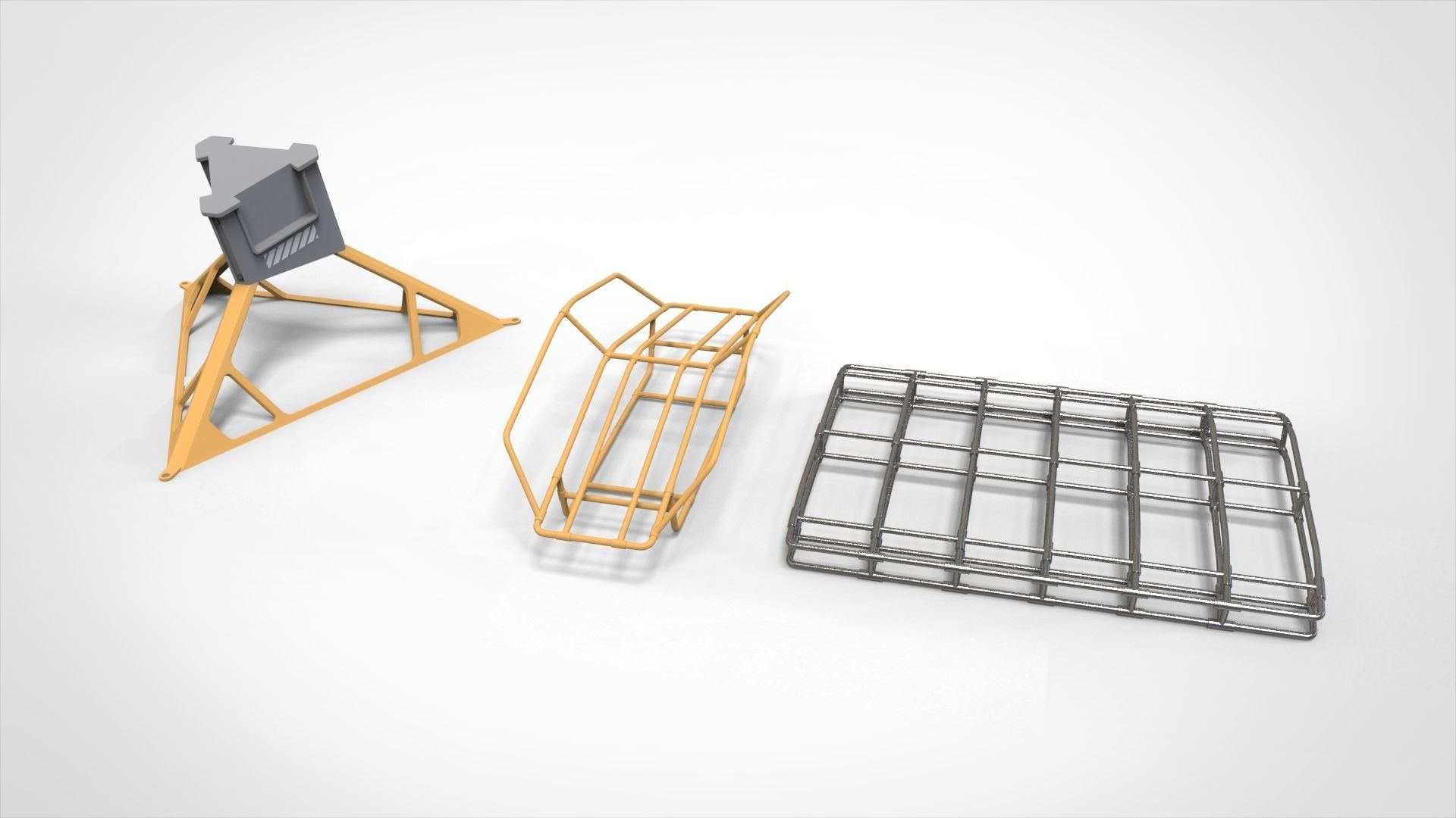 sci-fi Architecture kitbash 45 3D model_15