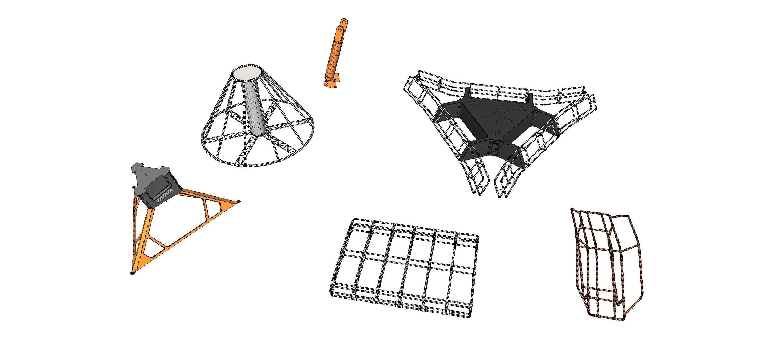 sci-fi Architecture kitbash 45 3D model_25