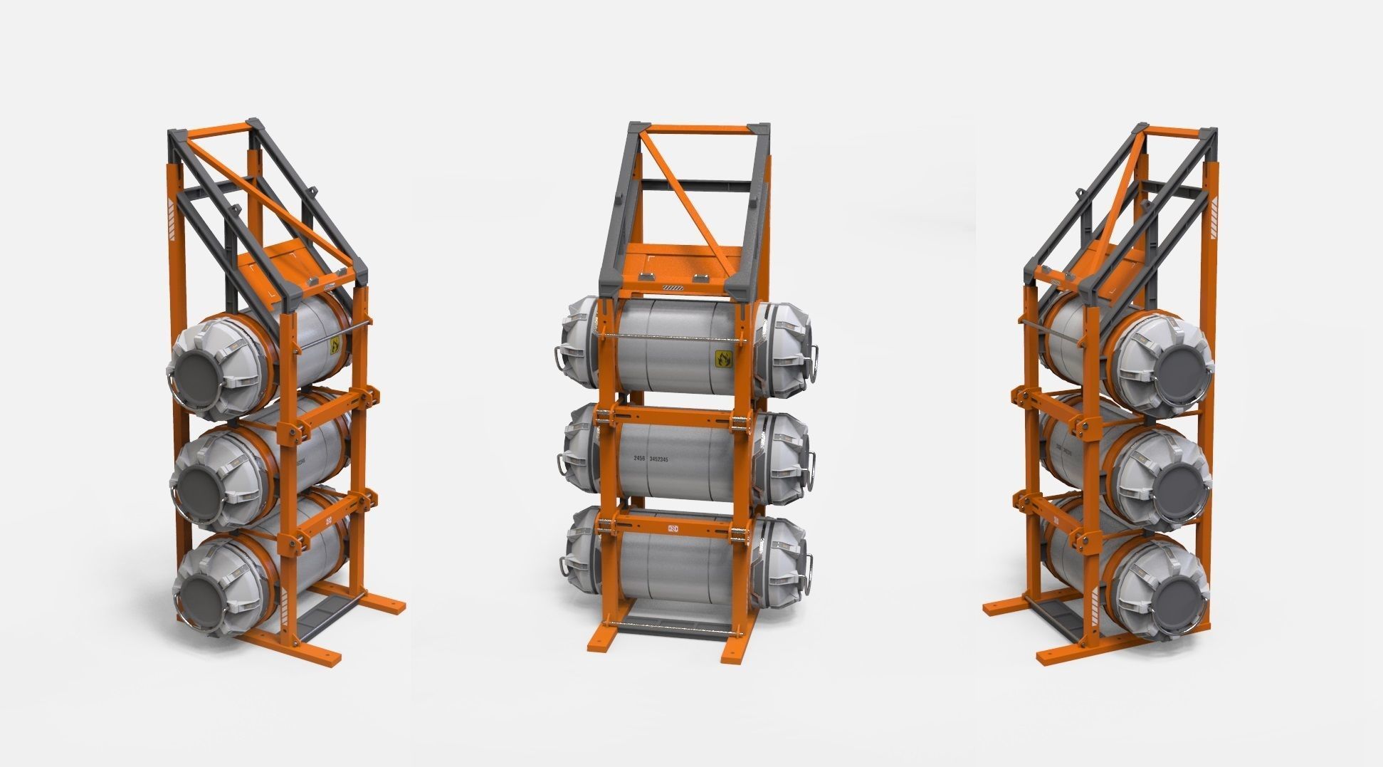 sci-fi Architecture kitbash 45 3D model_12