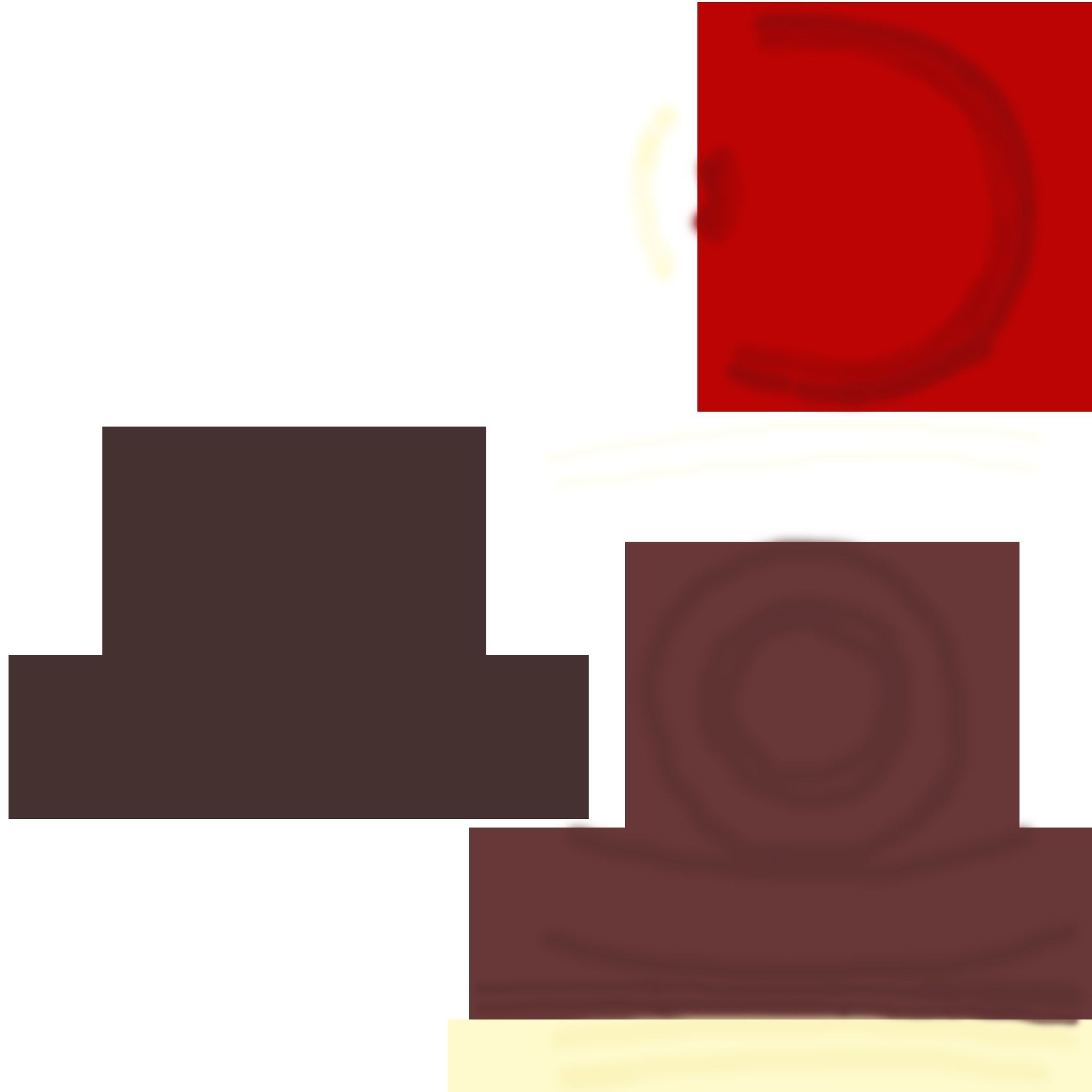 Snowman with Christmas hat Low-poly 3D model_43