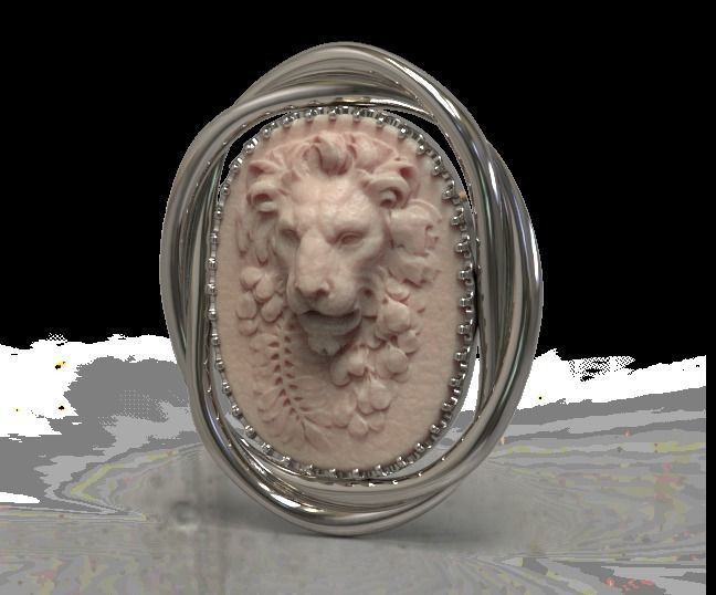 Cameo frame 3D print model_2