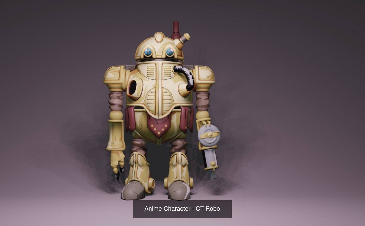 Chrono Trigger Characters 3D Model Collection_6