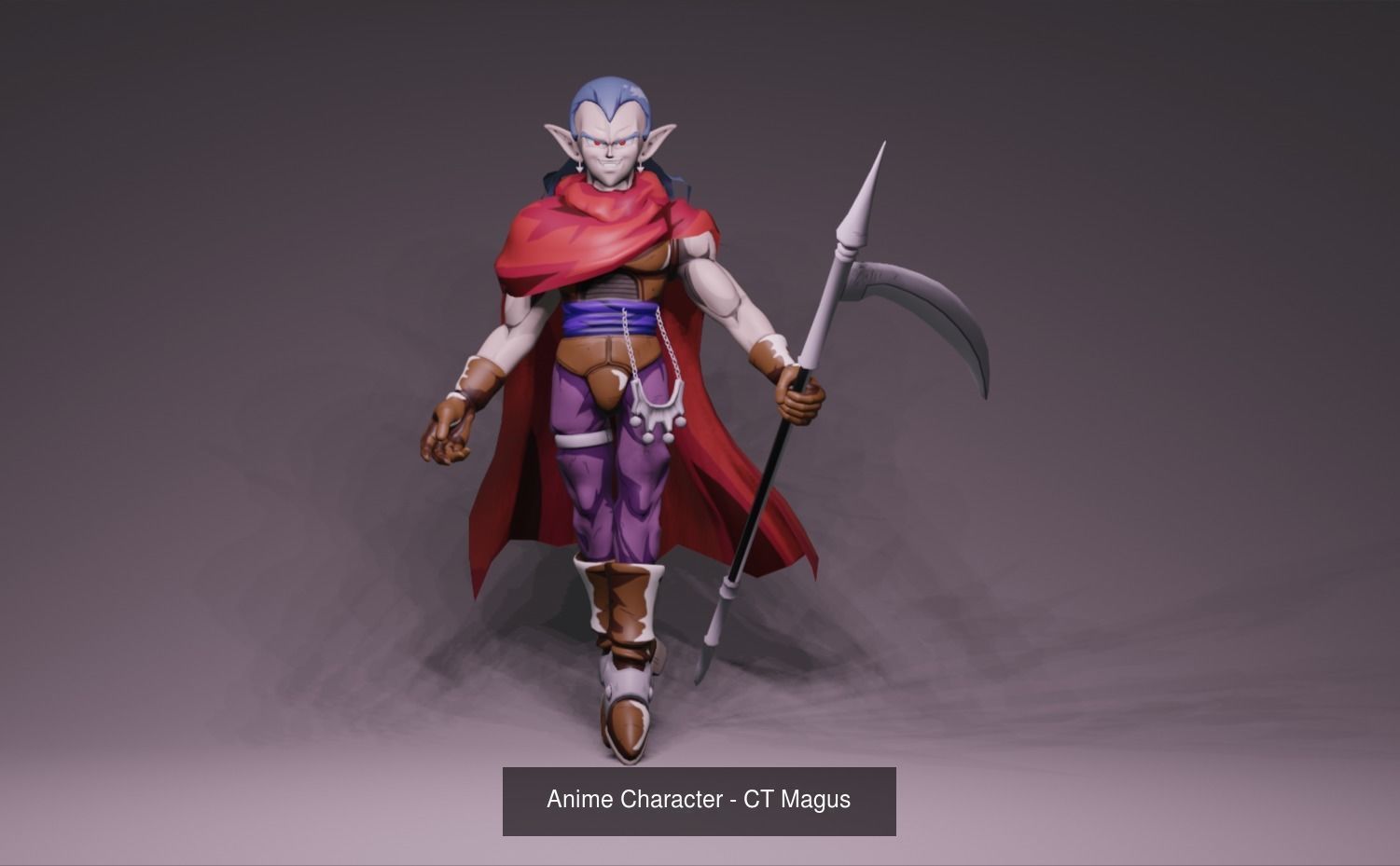 Chrono Trigger Characters 3D Model Collection_5