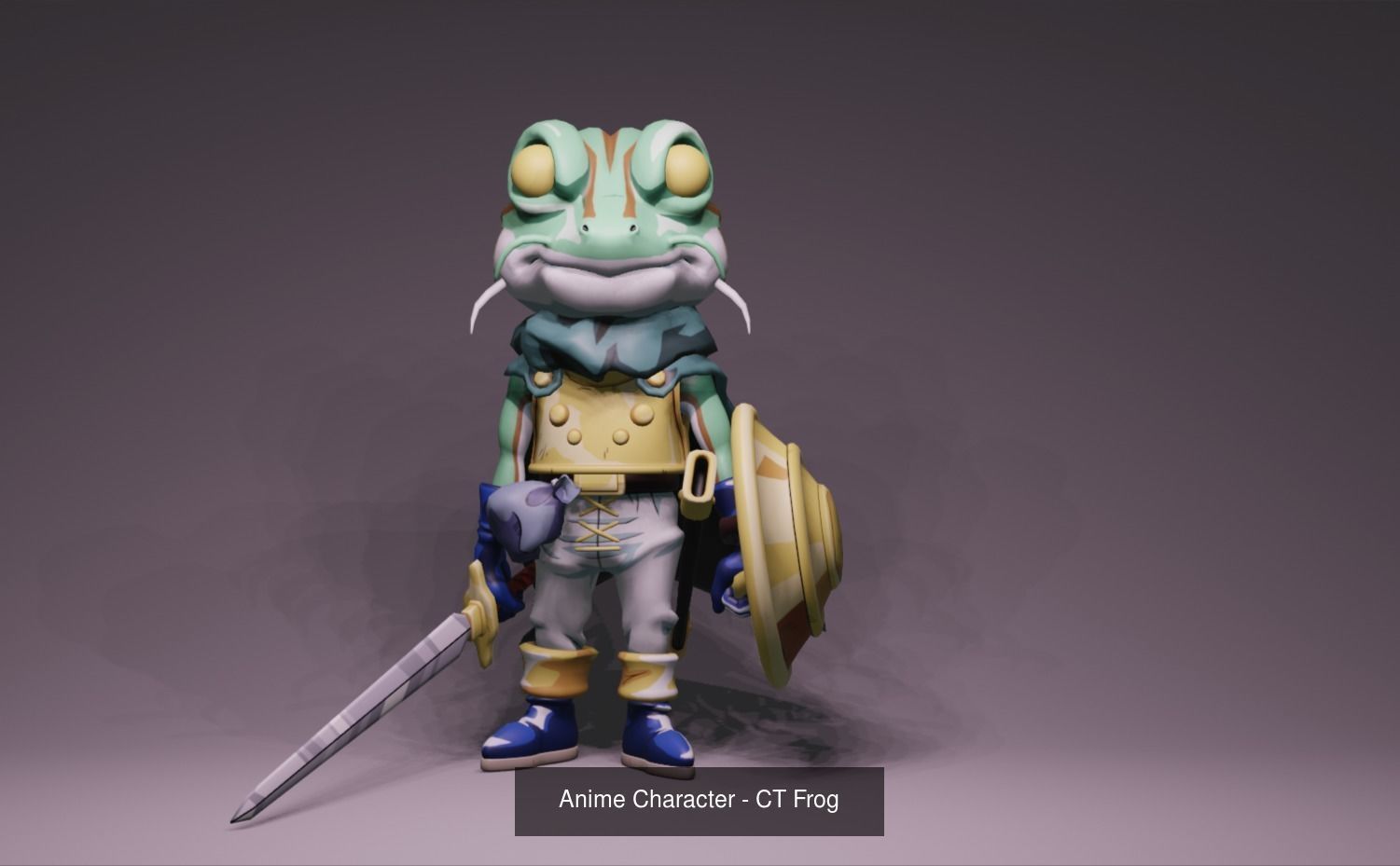 Chrono Trigger Characters 3D Model Collection_4