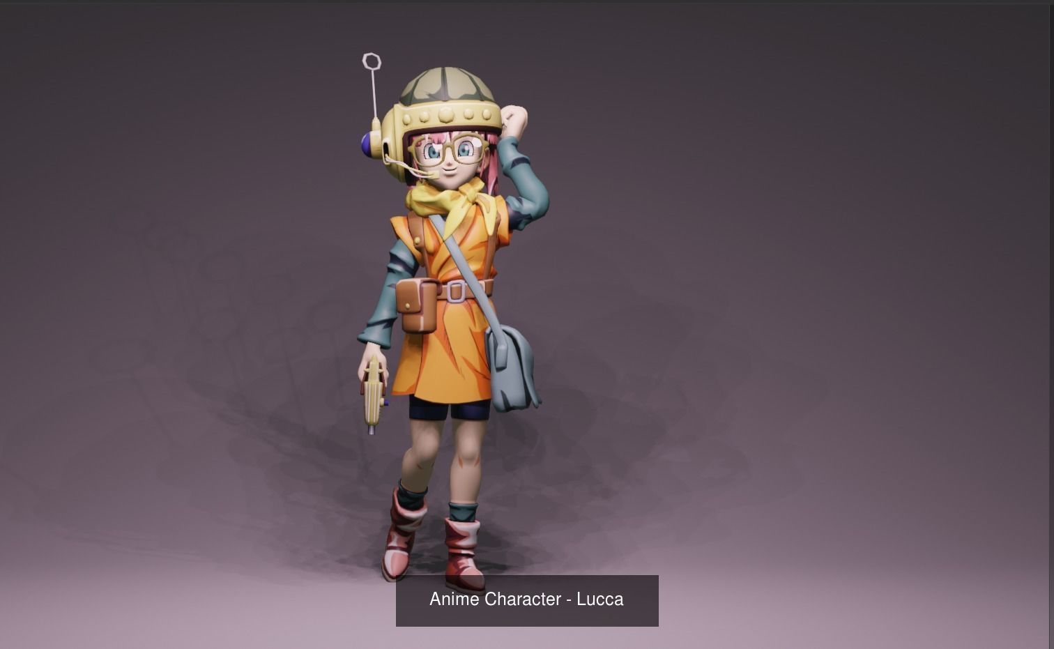 Chrono Trigger Characters 3D Model Collection_1
