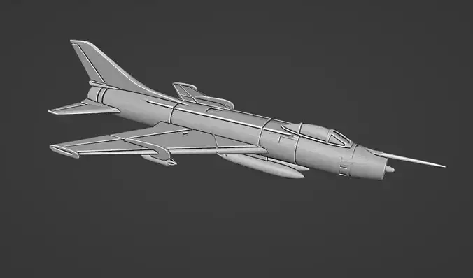 Su-7BKL 3D print model