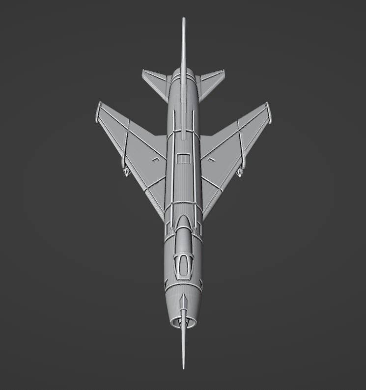 Su-7BKL 3D print model_2