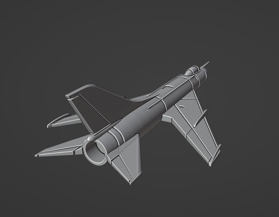 Su-7BKL 3D print model_4