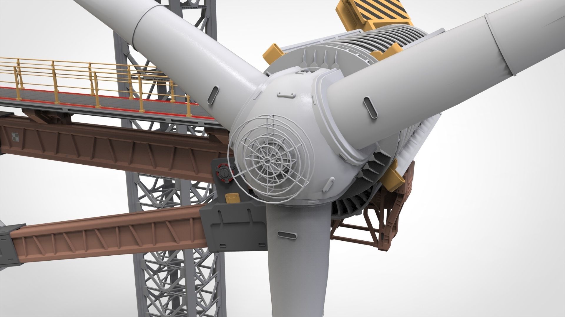 Sci-Fi Wind turbine 1 3D model_26
