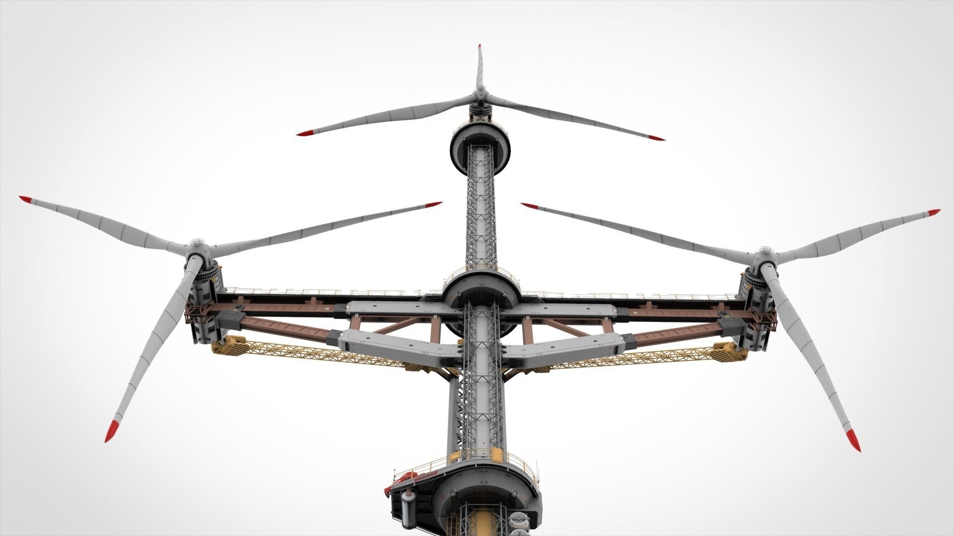 Sci-Fi Wind turbine 1 3D model_39