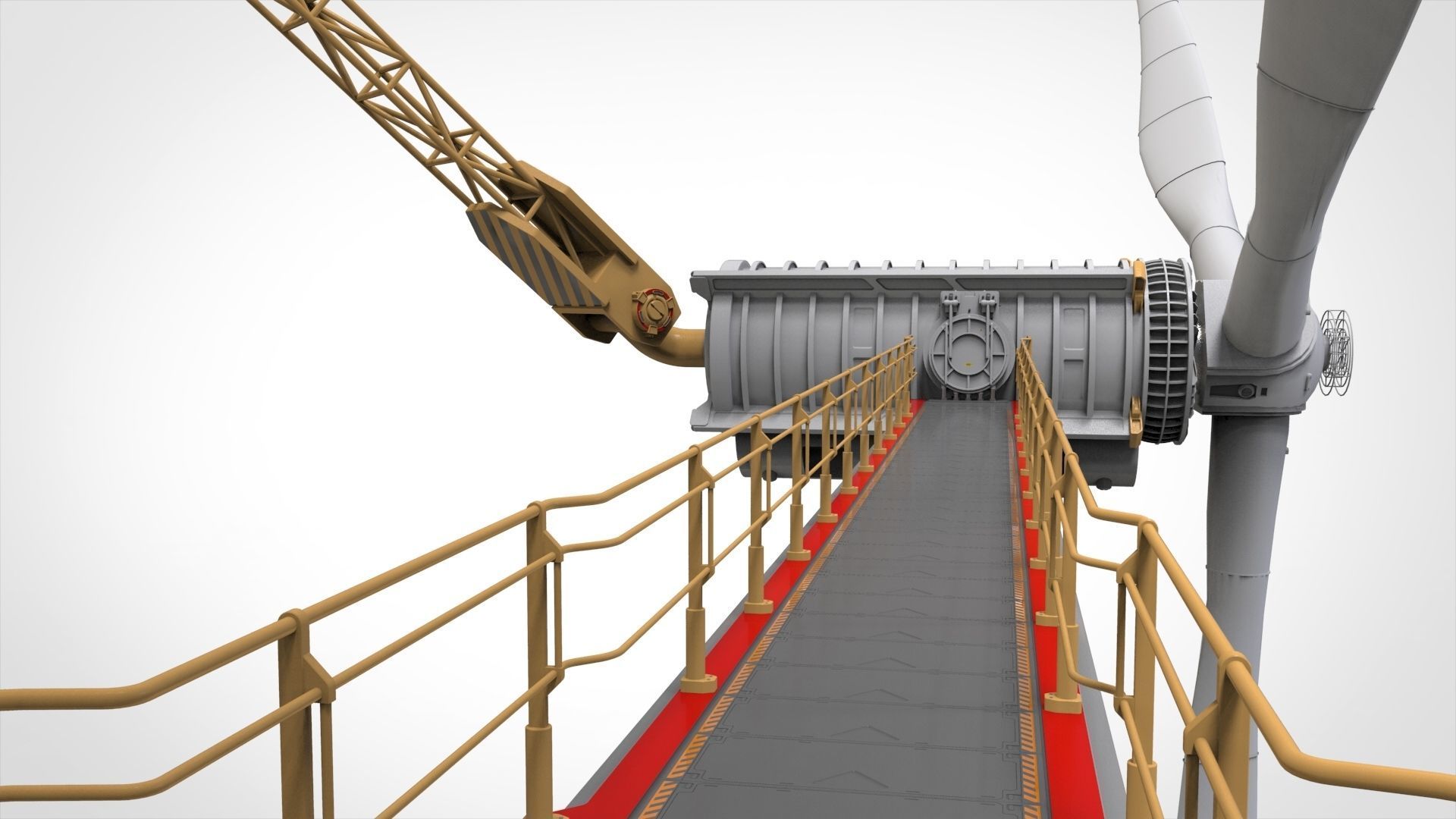 Sci-Fi Wind turbine 1 3D model_27