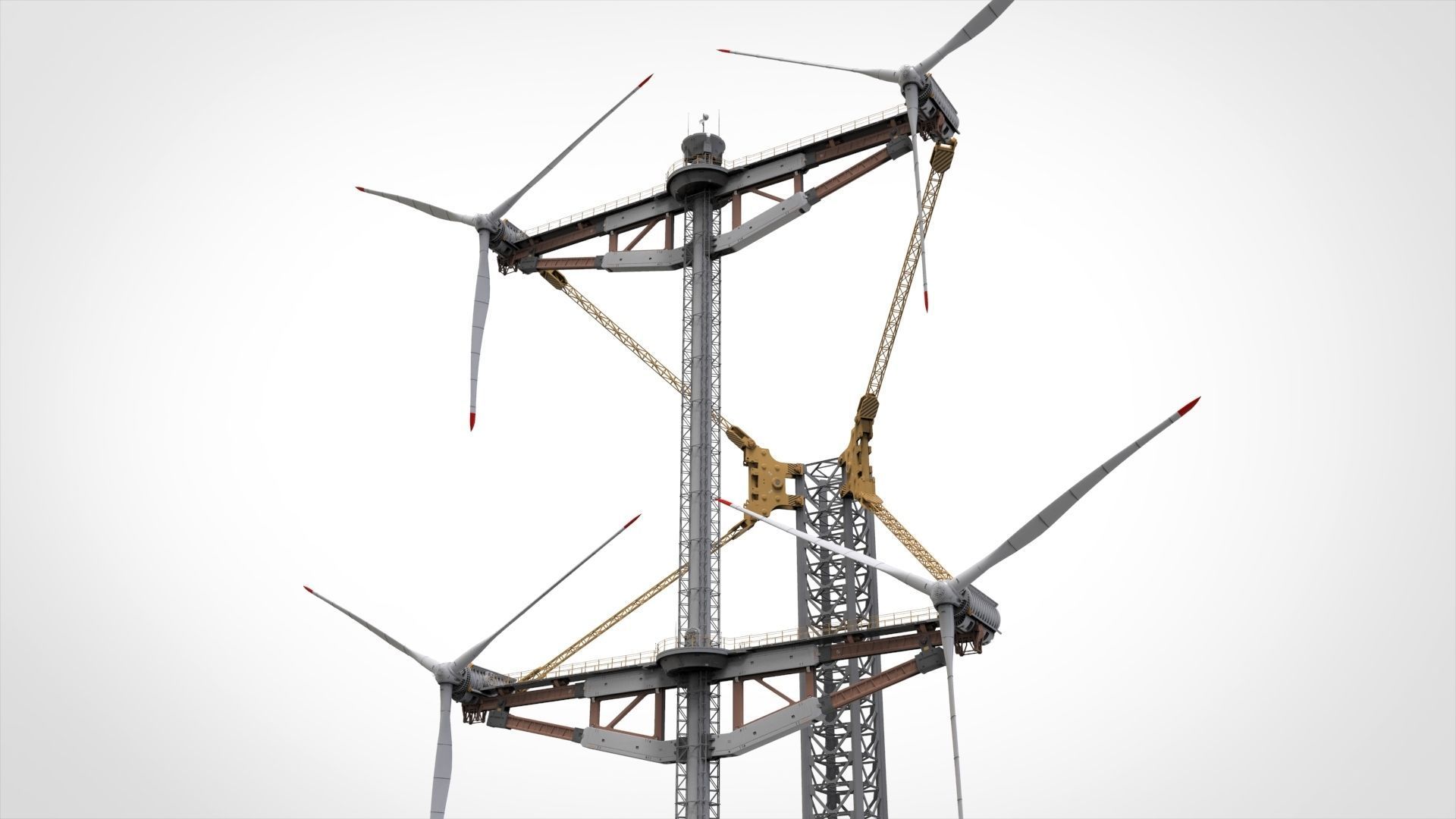 Sci-Fi Wind turbine 1 3D model_6