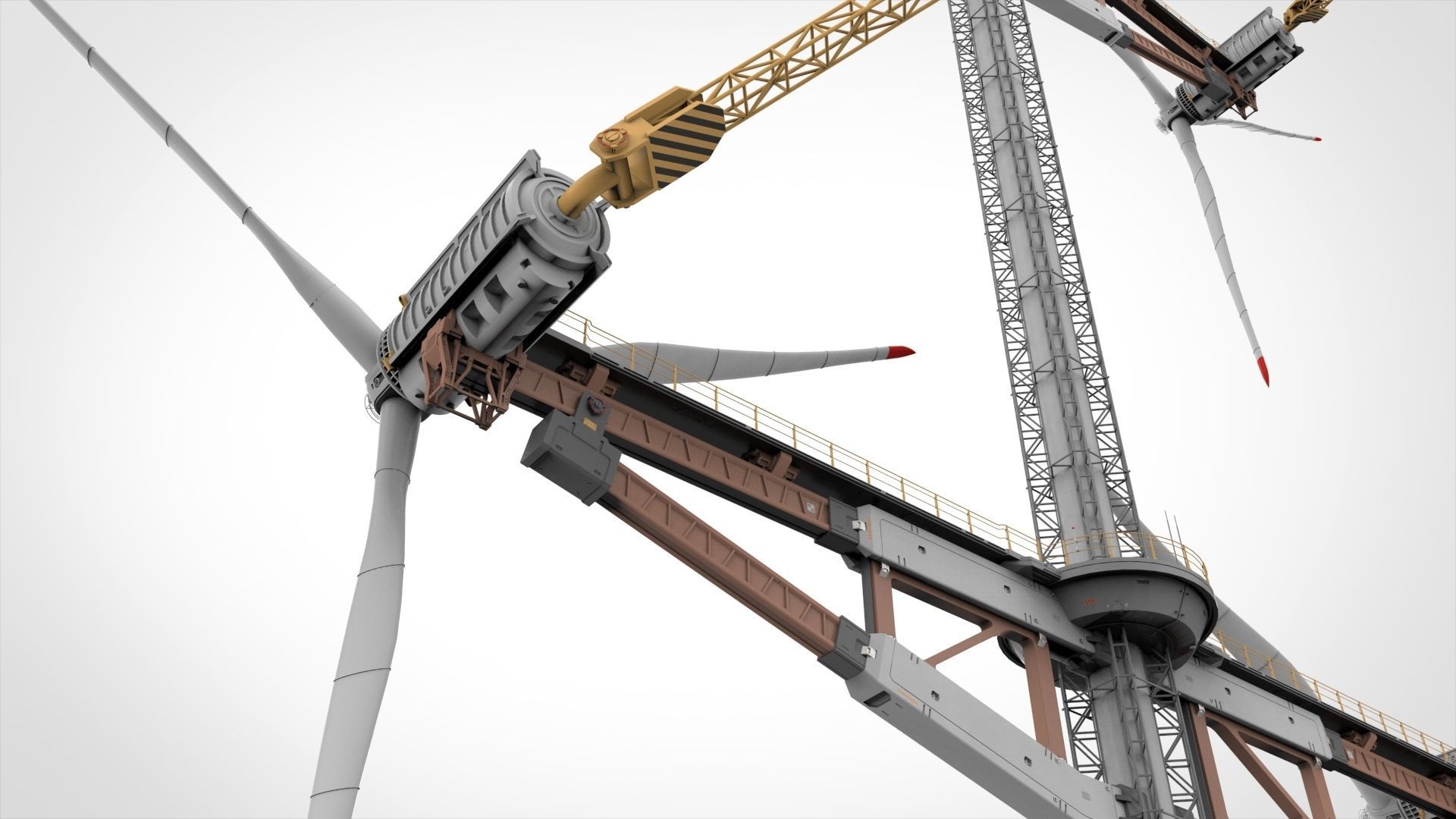Sci-Fi Wind turbine 1 3D model_24