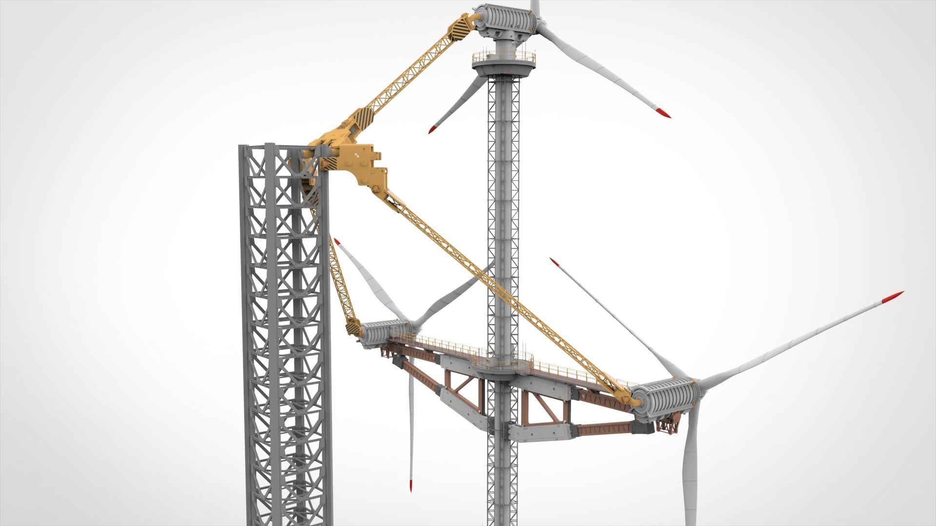 Sci-Fi Wind turbine 1 3D model_40