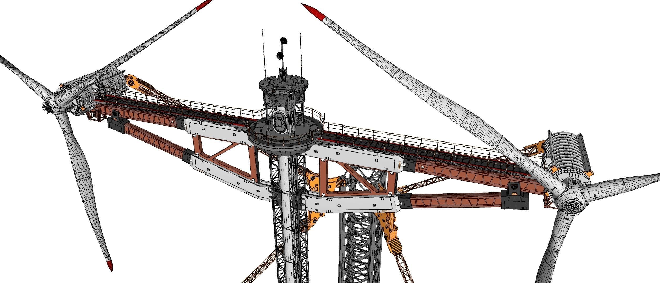 Sci-Fi Wind turbine 1 3D model_54