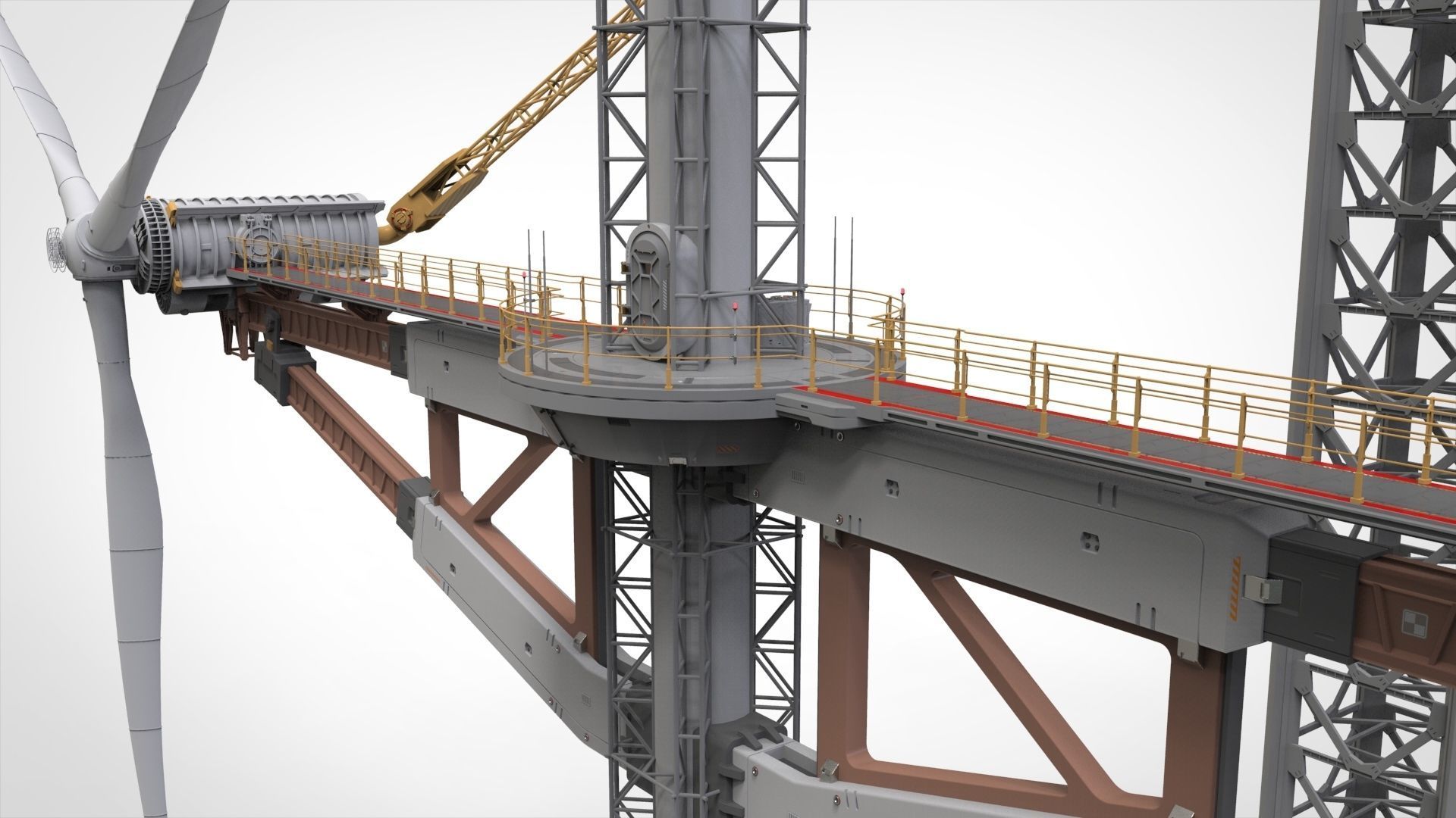 Sci-Fi Wind turbine 1 3D model_17