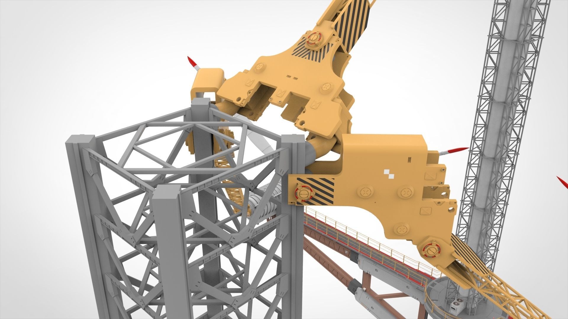 Sci-Fi Wind turbine 1 3D model_42