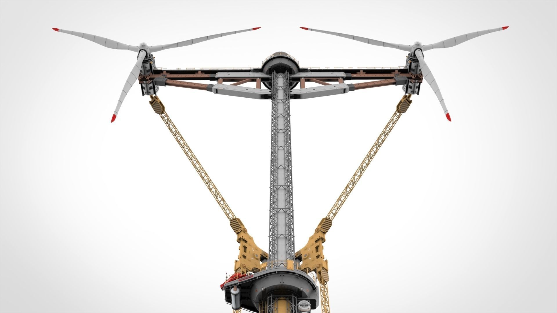 Sci-Fi Wind turbine 1 3D model_47