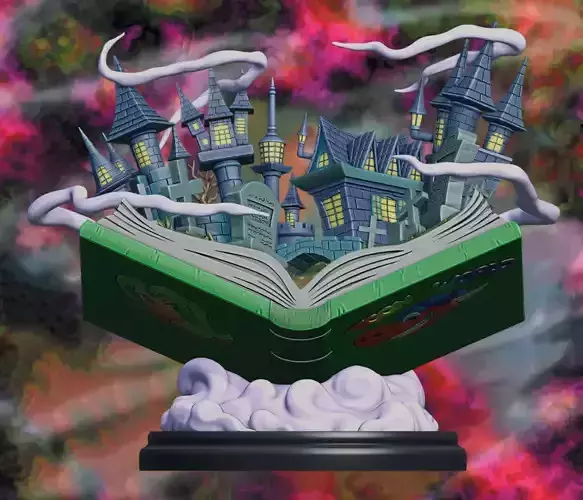 toon world figure - yugioh 3D print model