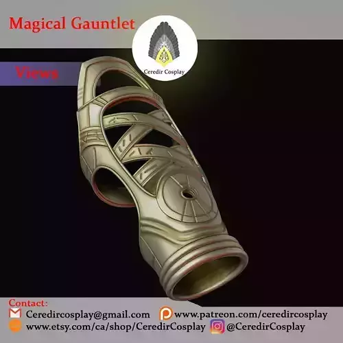 Spiderman No way home magic gauntlet 3d digital download