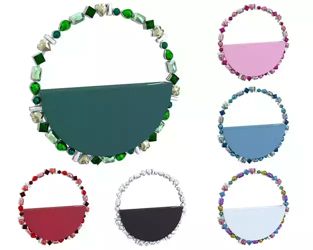 Lalingi Emerald Eternity Clutch Bag