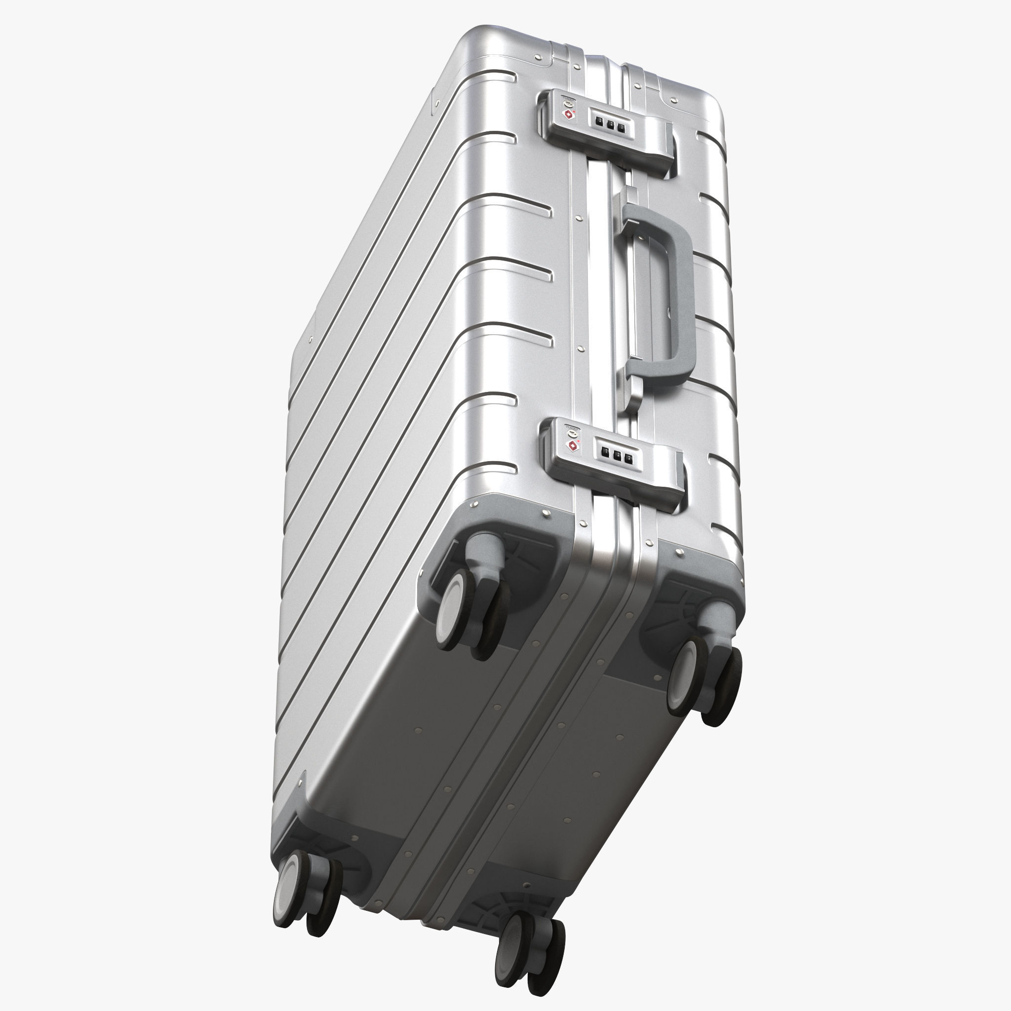 Xiaomi Metal Carry-on Luggage 20 3D model_14