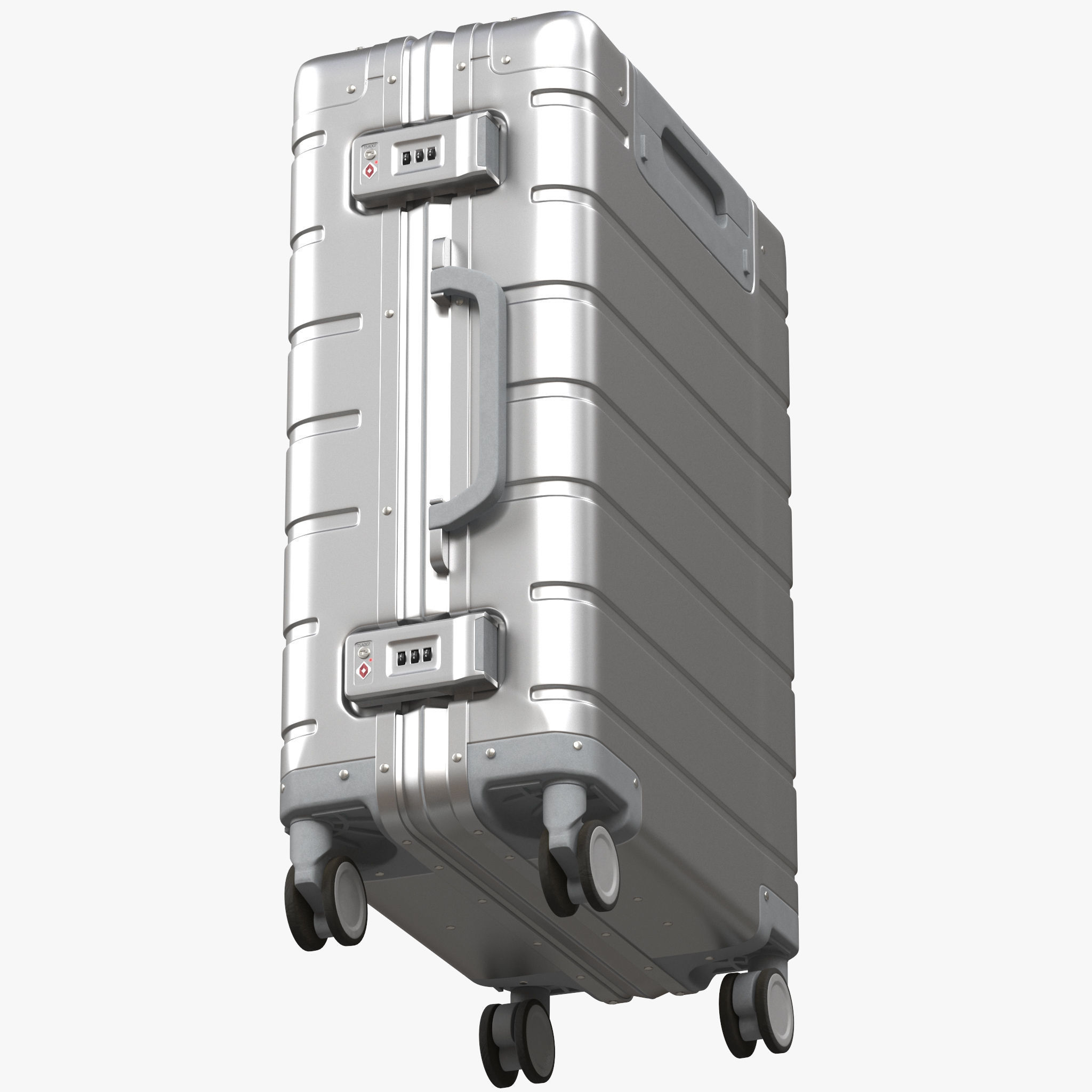 Xiaomi Metal Carry-on Luggage 20 3D model_8