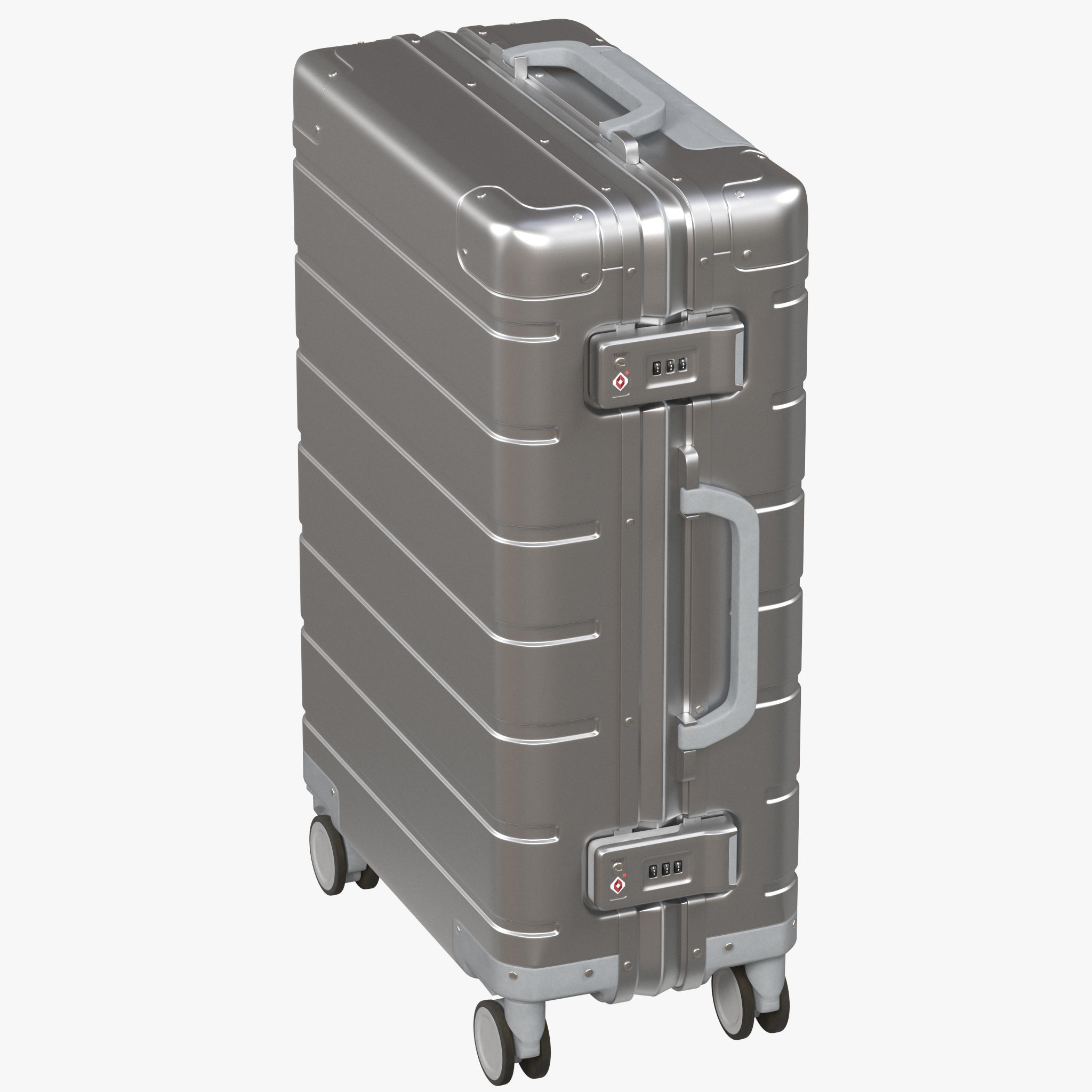 Xiaomi Metal Carry-on Luggage 20 3D model_9