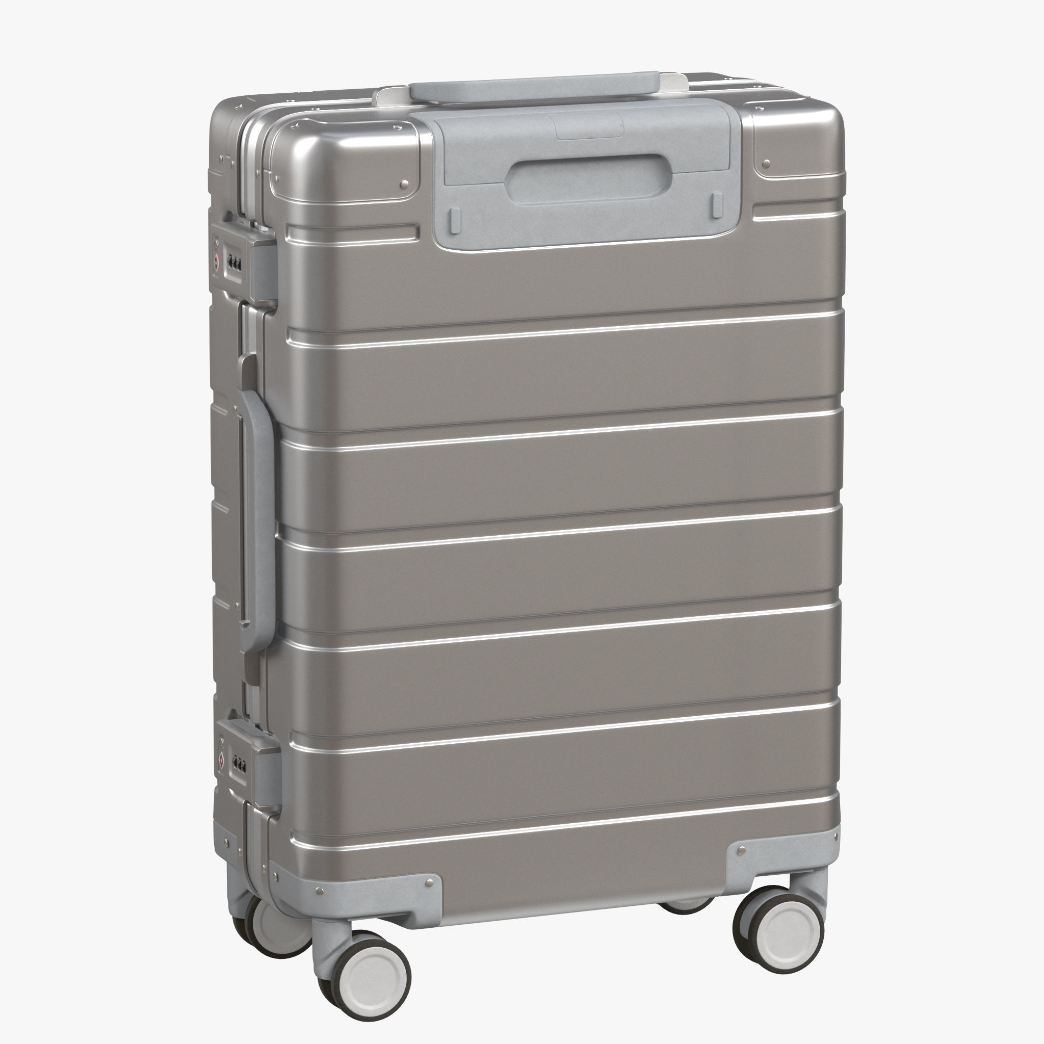 Xiaomi Metal Carry-on Luggage 20 3D model_16