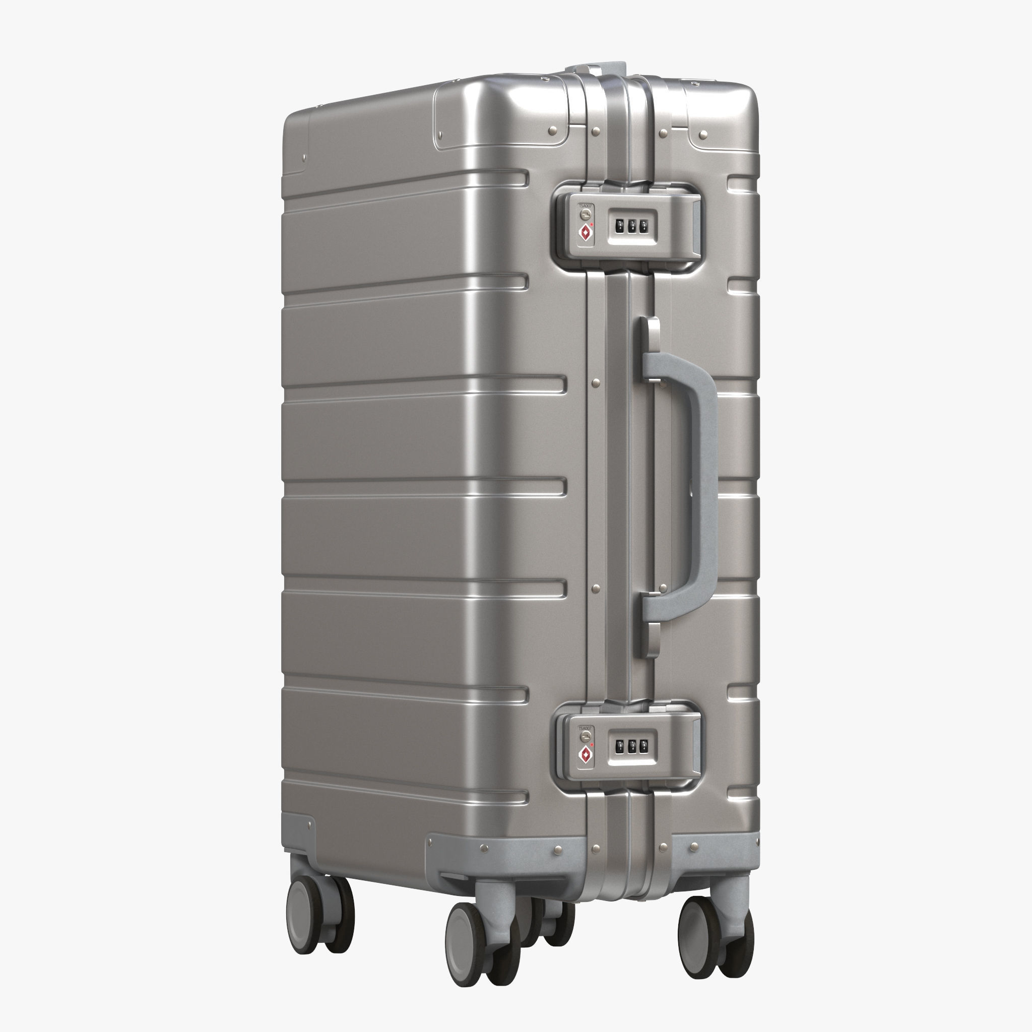 Xiaomi Metal Carry-on Luggage 20 3D model_5