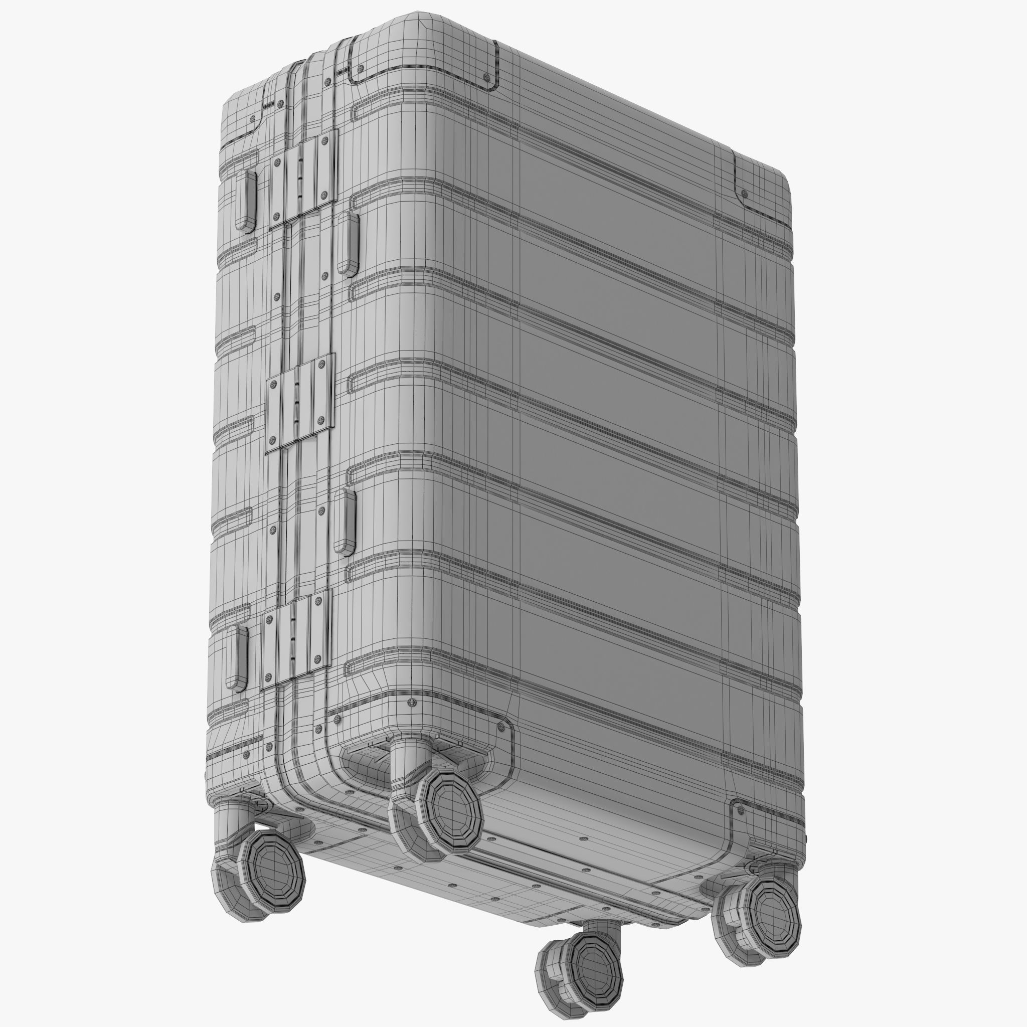 Xiaomi Metal Carry-on Luggage 20 3D model_20