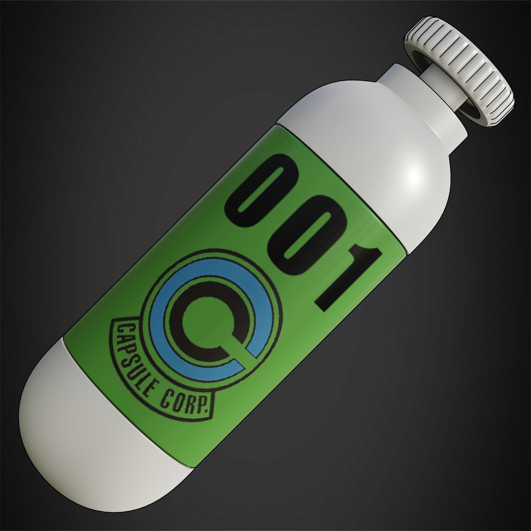 Dragon Ball Capsule Hoi Poi 3D print model_2