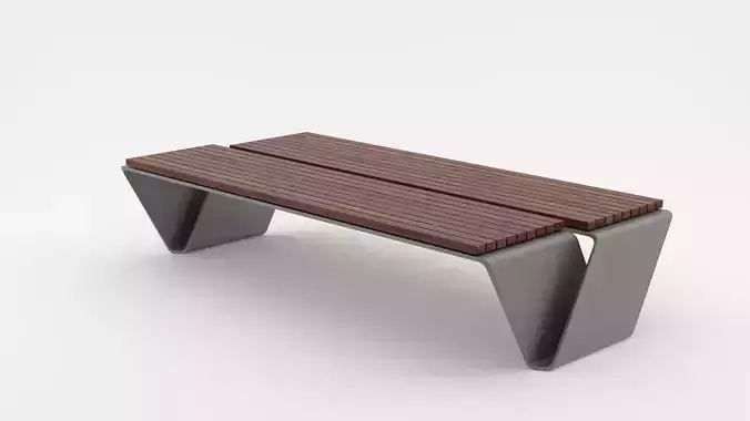 Bench 3D model