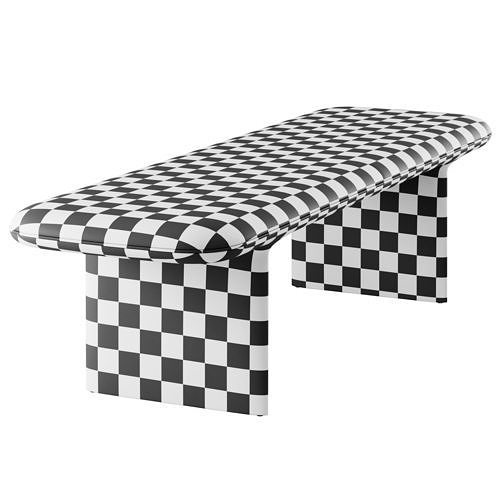 Catia Bench by Bernhardt Design 1 3D model 6