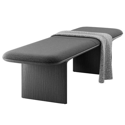 Catia Bench by Bernhardt Design 1 3D model 3