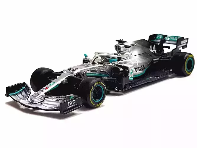 F1 champion car from 2019 Lewis Hamilton 