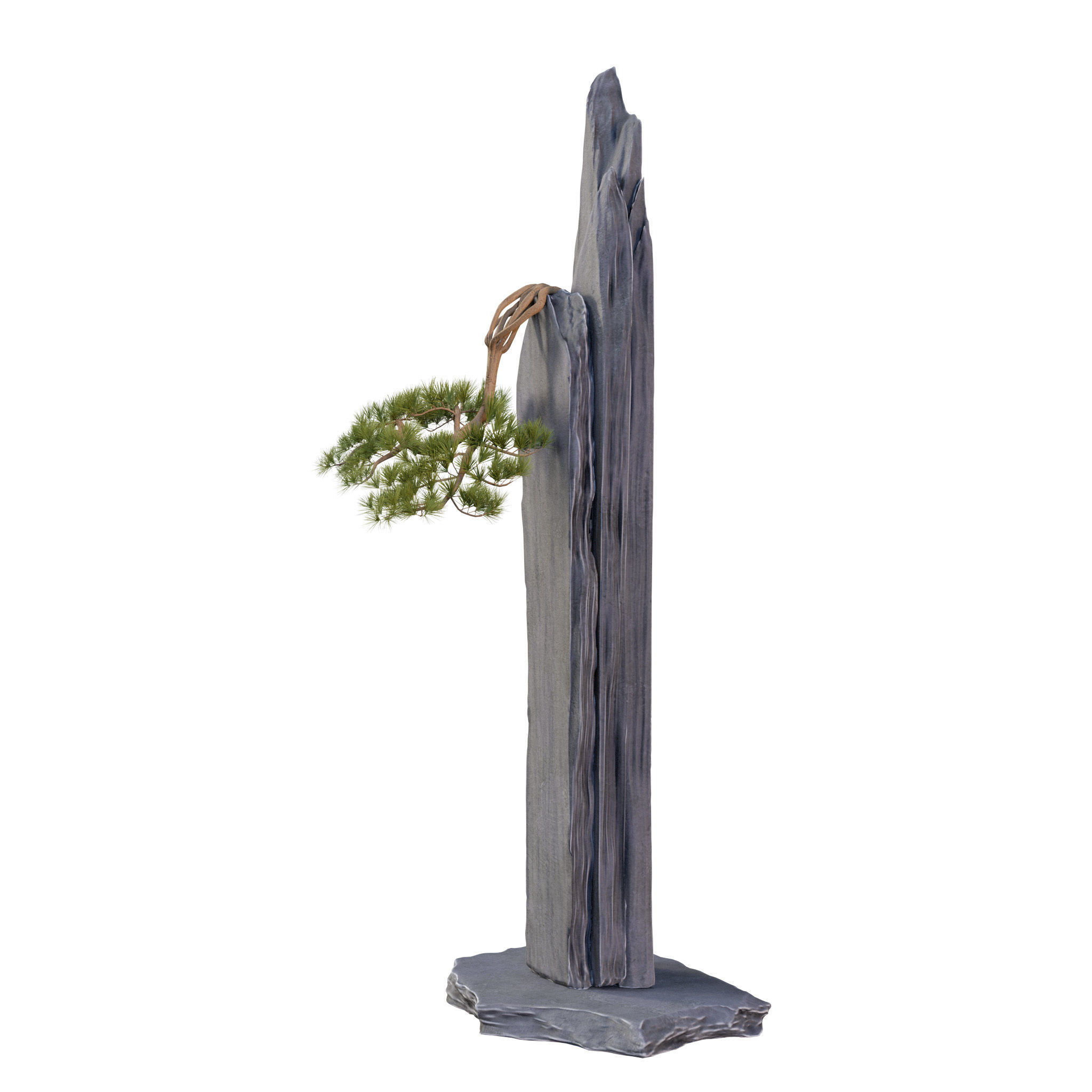 Bonsai 01 - PBR - Midpoly - HQ 3D model_7