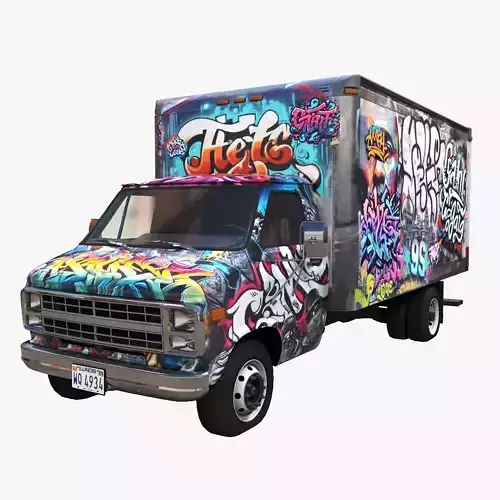 Graffiti truck