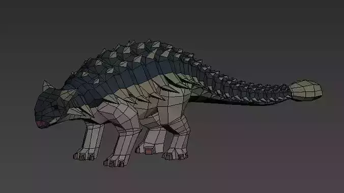 Dinosaurs Lowpoly - Herbivores Pack
