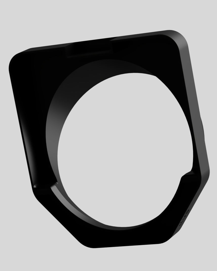 Svartpilen 401 Headlight Shroud 3D print model_2