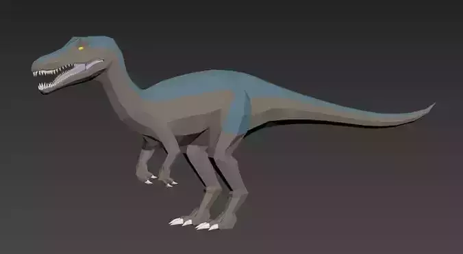 Dinosaurs Lowpoly - Swam Pack