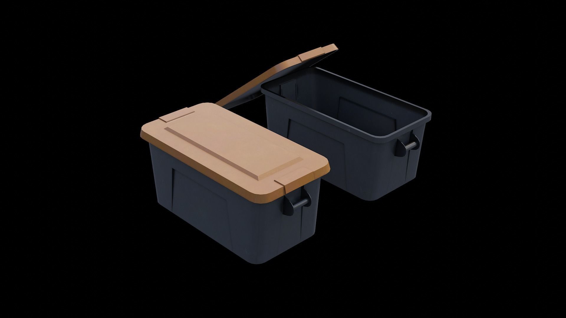 Auto Service Garage Assets Pack  Low-poly 3D model_25