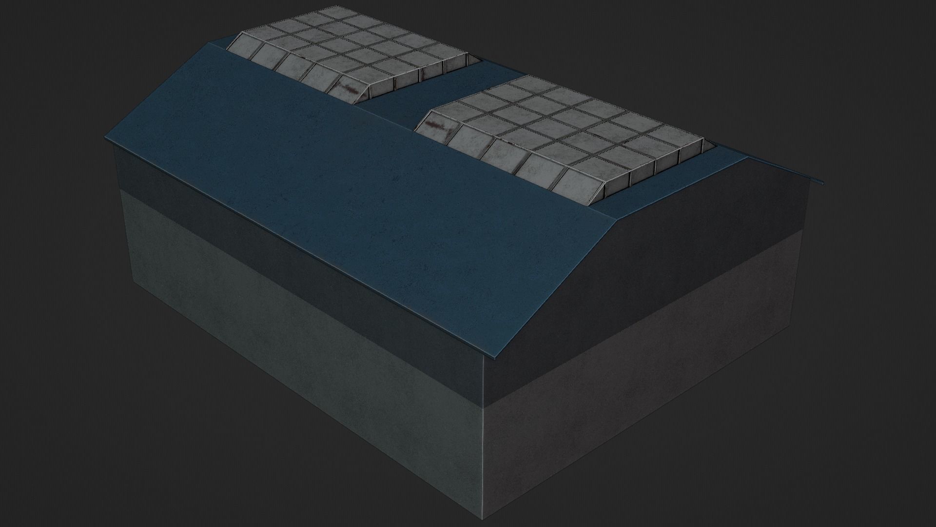 Auto Service Garage Assets Pack  Low-poly 3D model_38