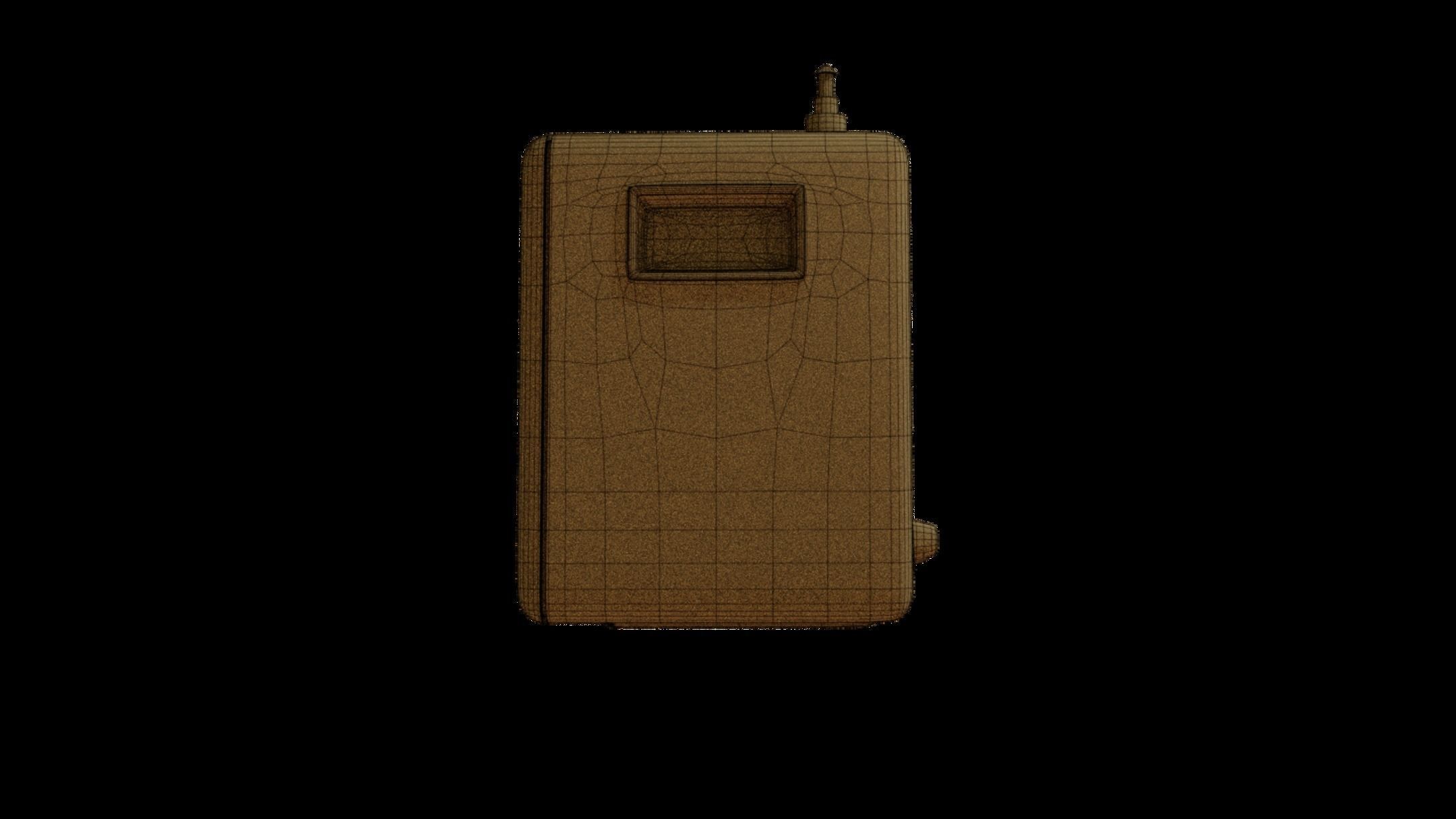 Nasreen Radio - Model X Low-poly 3D model_8