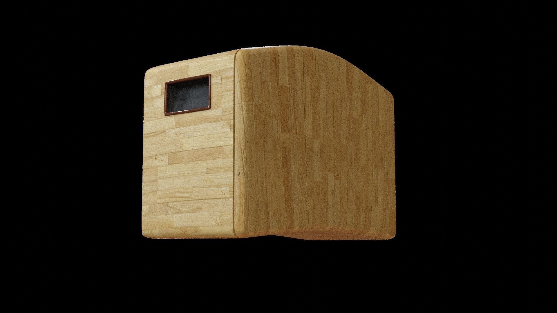 Nasreen Radio - Model X Low-poly 3D model_5