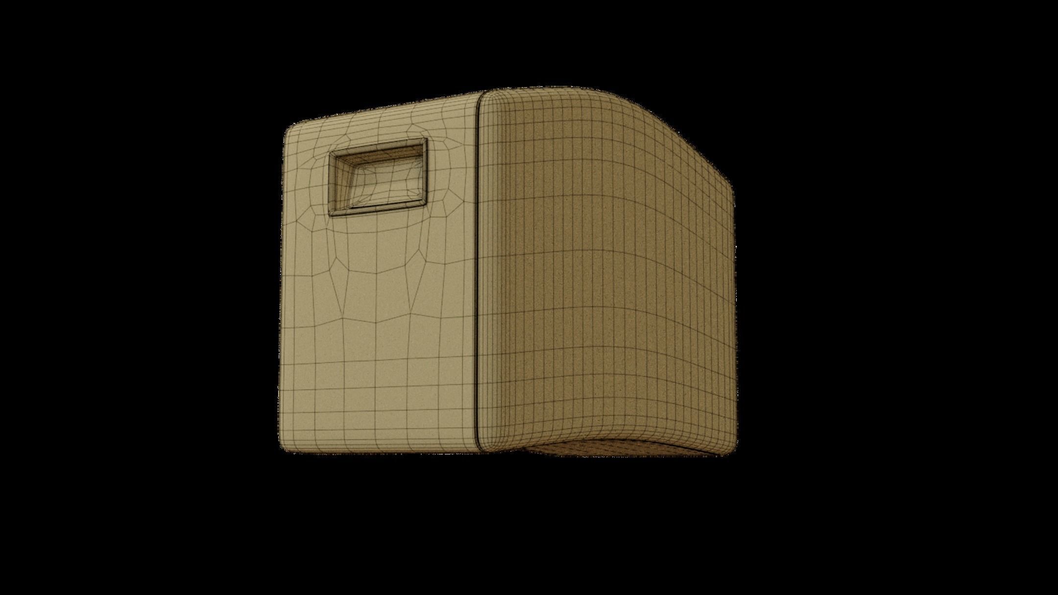 Nasreen Radio - Model X Low-poly 3D model_6