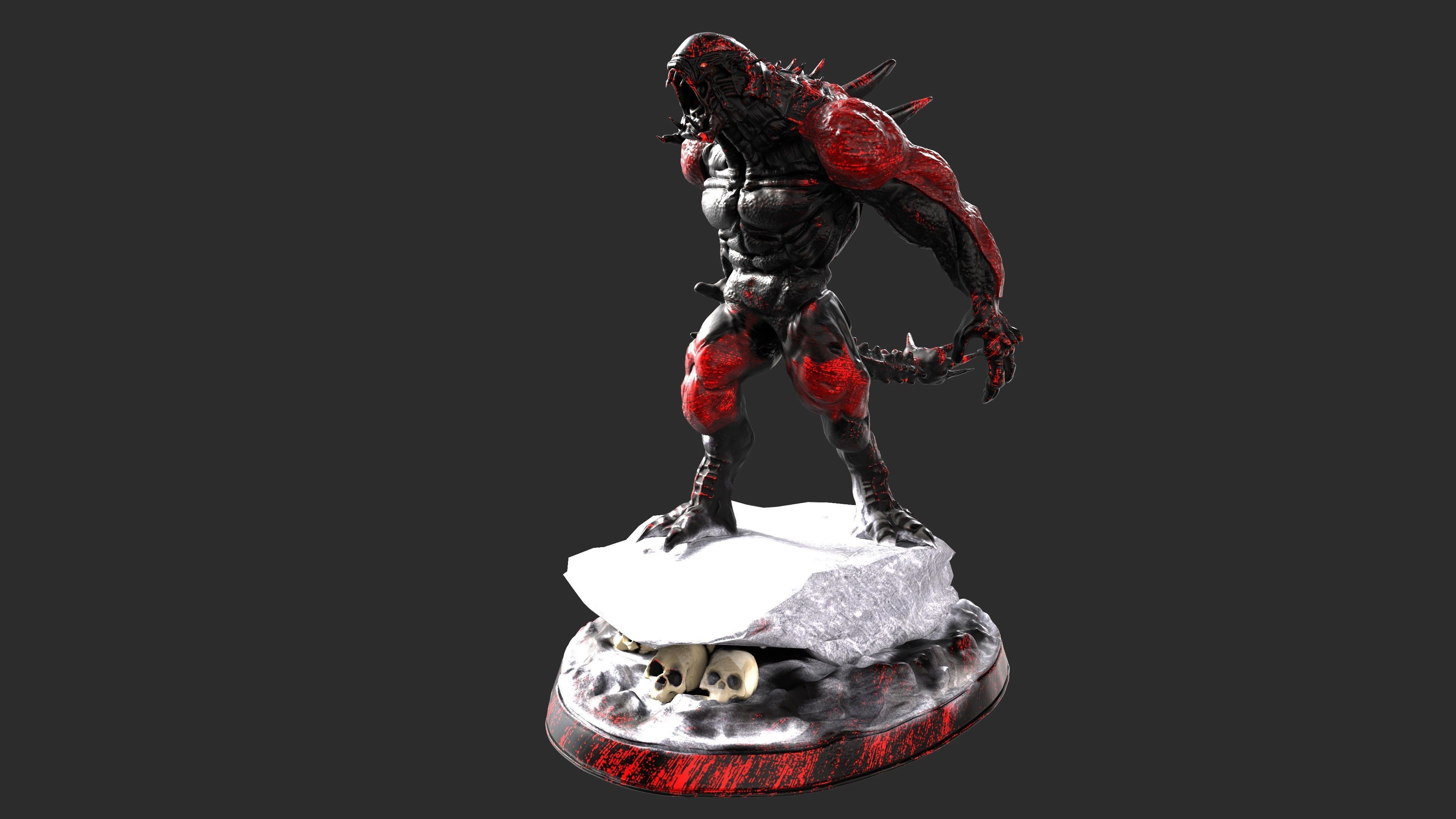 Moustro Goliath de Evolve 3D print model_2