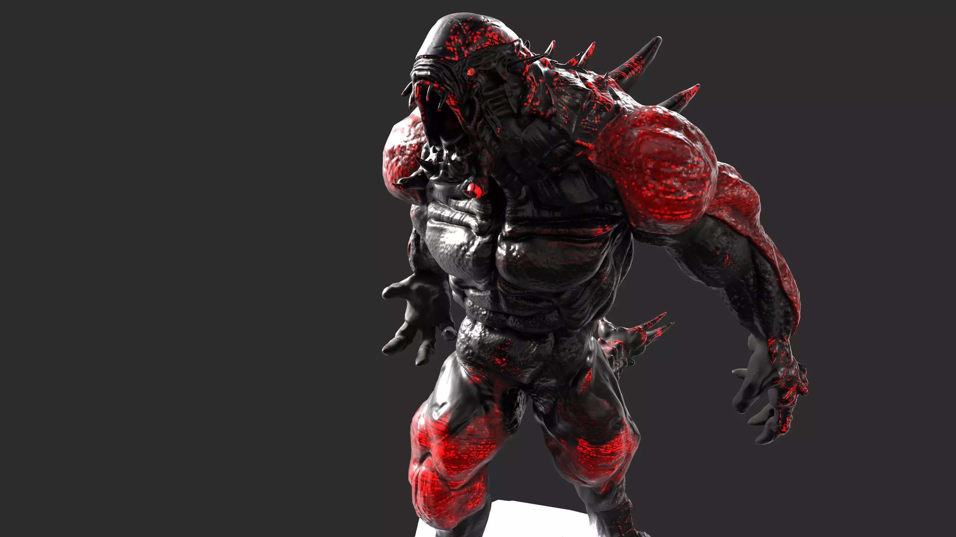 Moustro Goliath de Evolve 3D print model_0