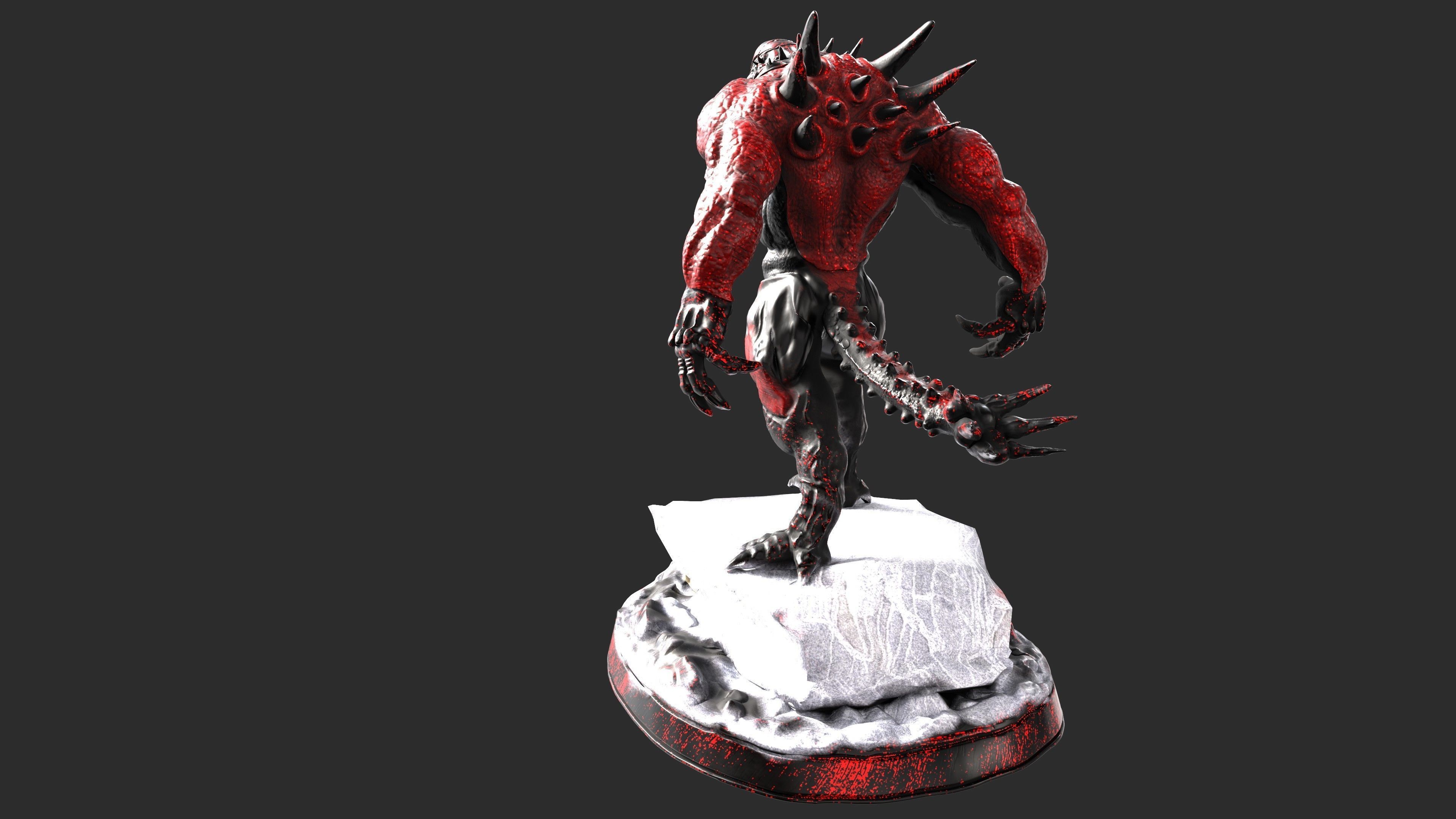 Moustro Goliath de Evolve 3D print model_1