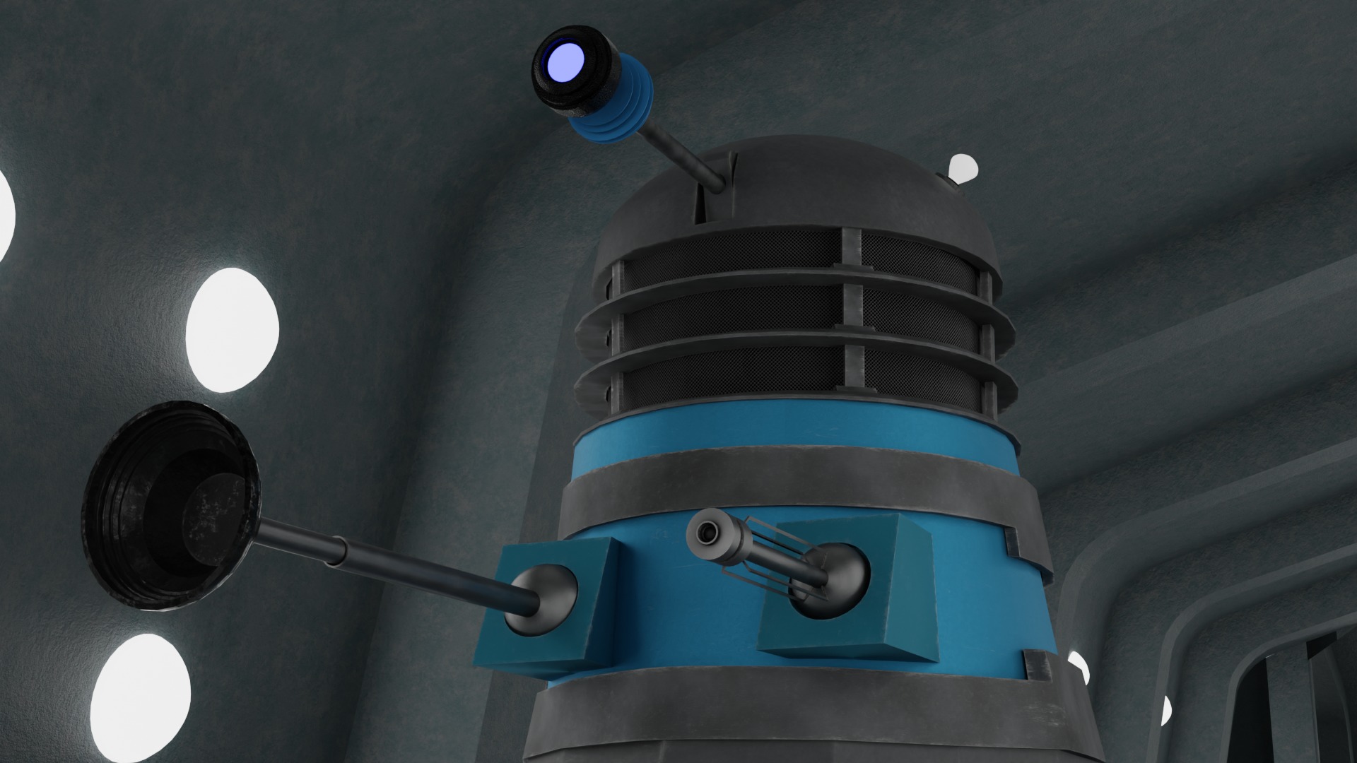 DALEK 1960s - Doctor Who Celebration 3D model_13